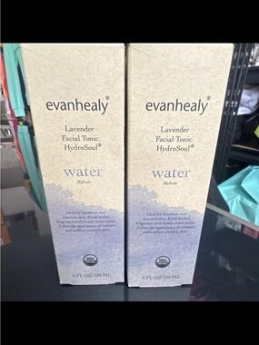 2 evanhealy HydroSoul Lavender Hydrosol Facial Toner Hydration 4 fl oz